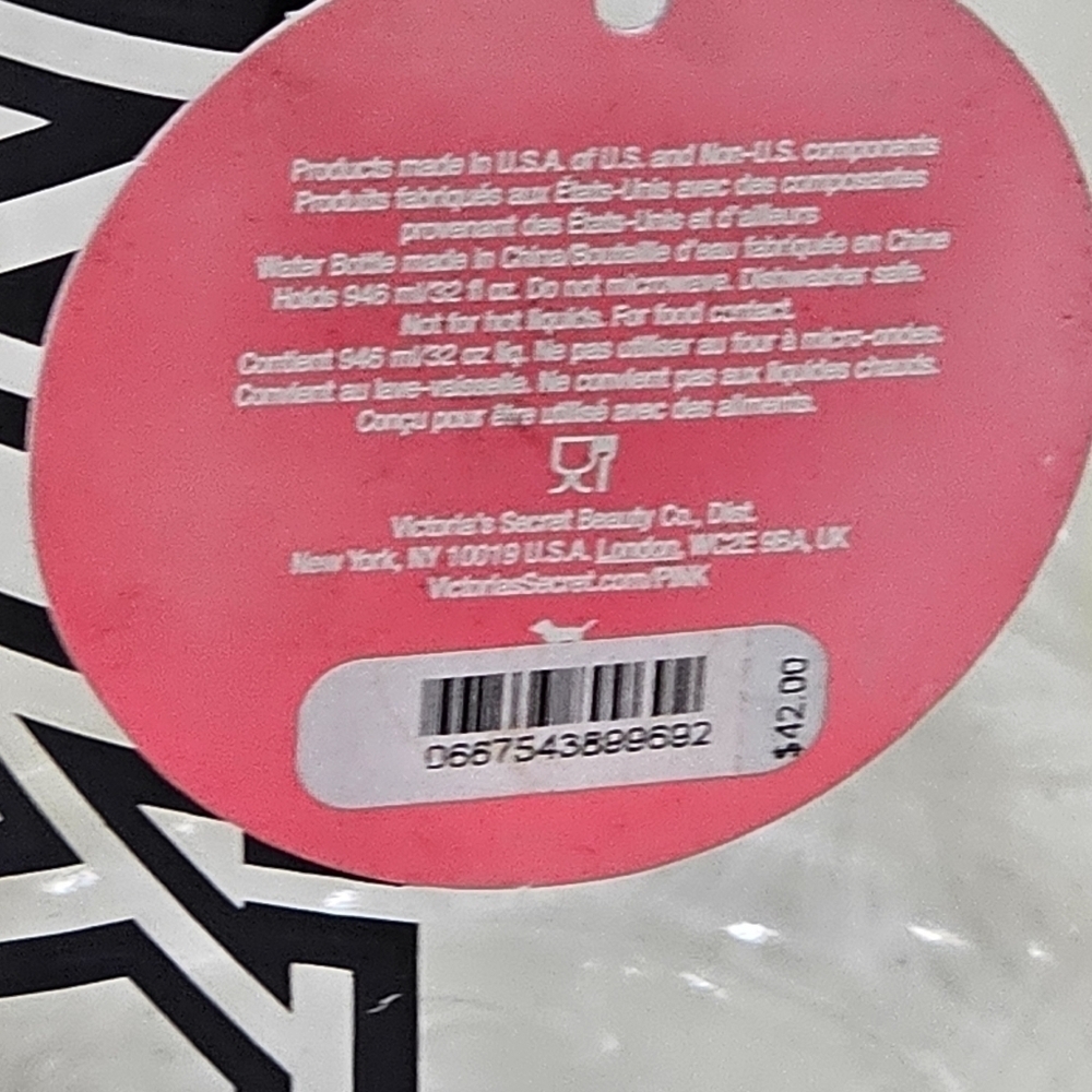 Pink Victoria’s Secret Clean Gym Water Bottle - Picture 4 of 5